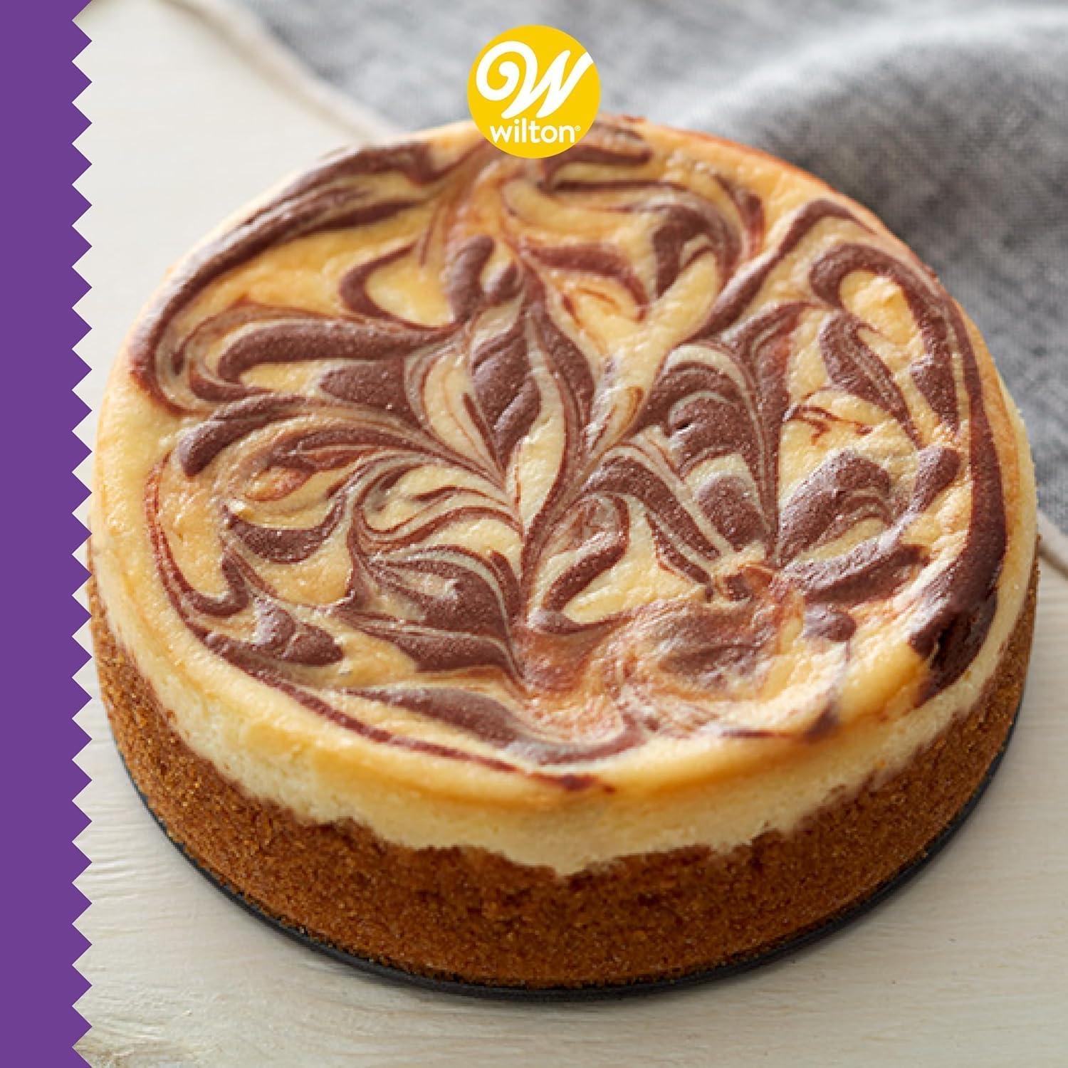 image:imageWilton Gold NonStick 8910 in Springform Cheesecake Pan Set Stainless Steel Bakeware Made without PFAs Packaging May Vary