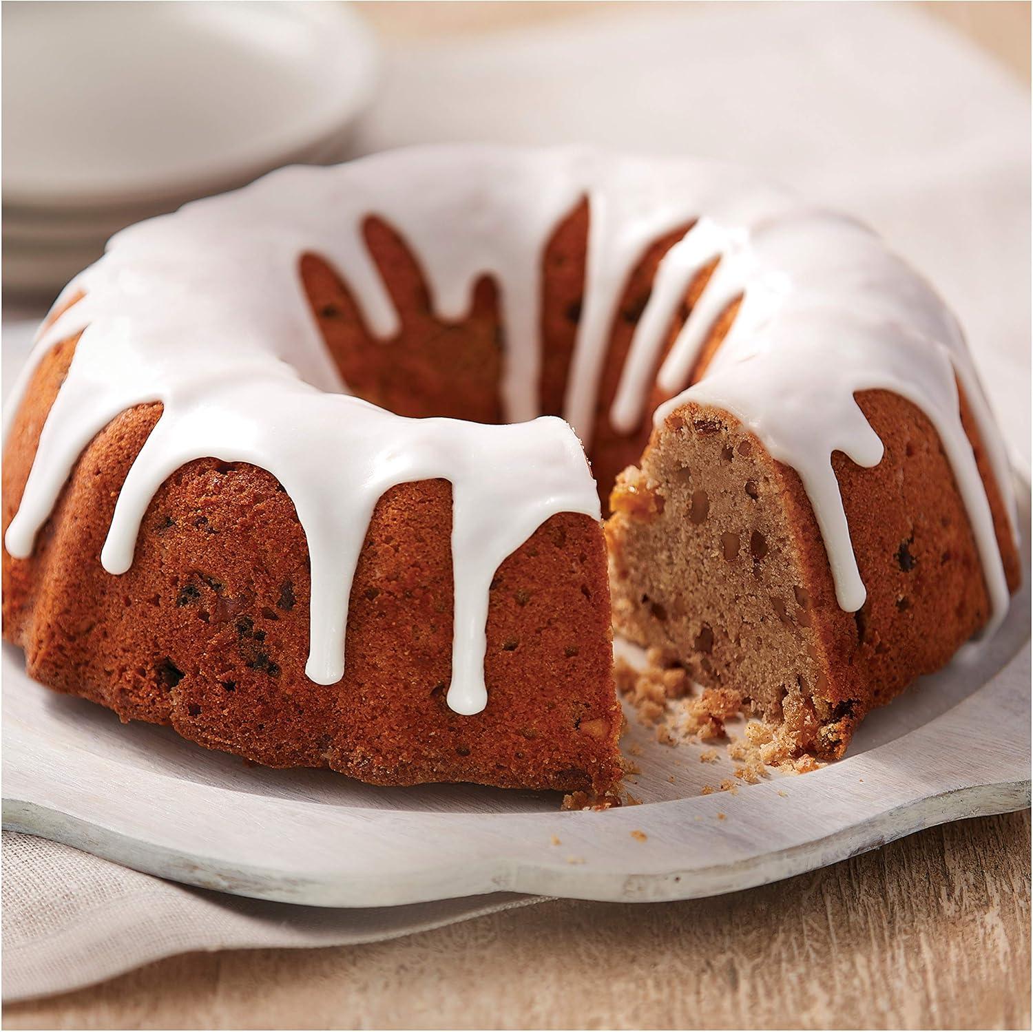 image:imageWilton Gold NonStick 949 in Fluted Tube Cake Pan Stainless Steel Bakeware Made without PFAS Packaging May VaryMulti pack