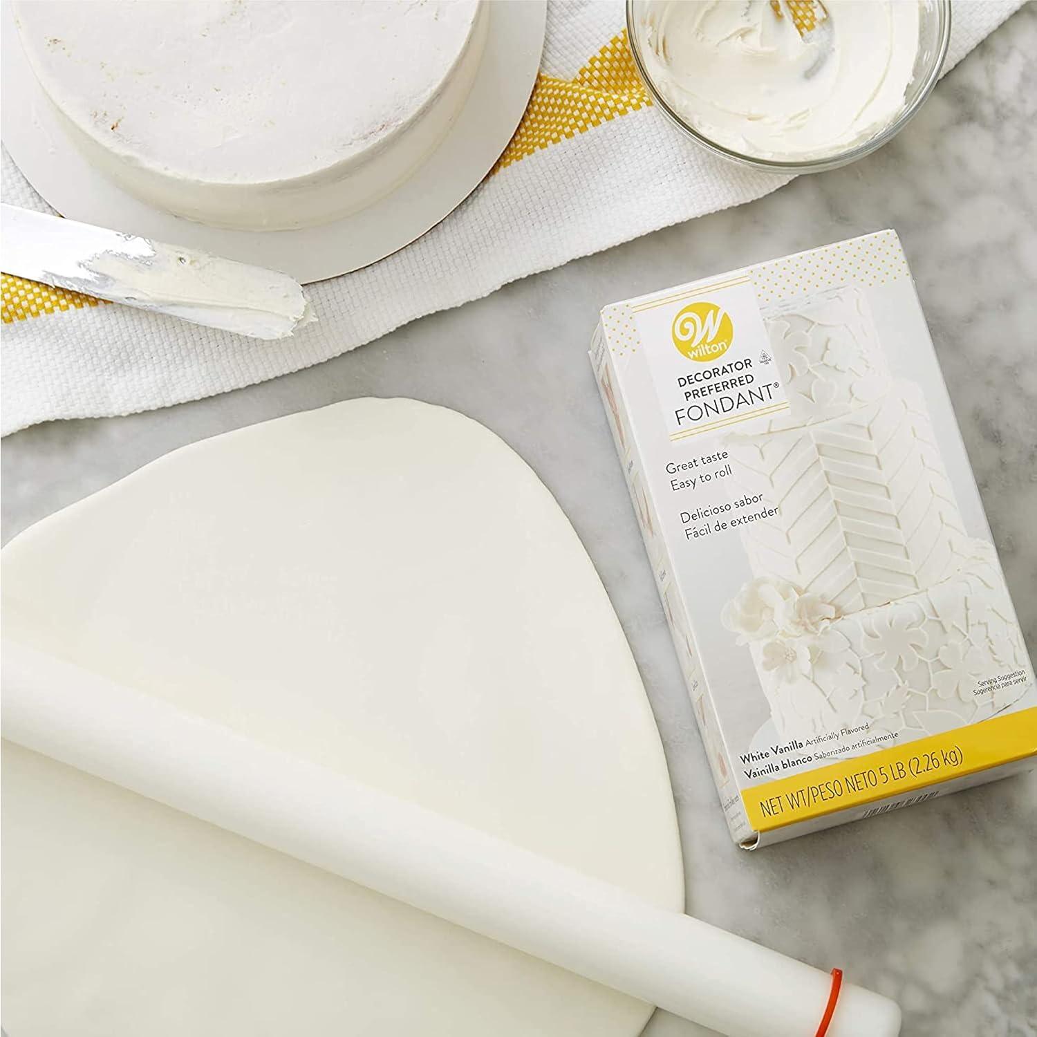 image:imageWilton Large Fondant Rolling Pin with Guide Rings Fondant Roller Ideal for Rolling Large Amounts of Fondant on Tiered Cakes 20Inch2 wRings
