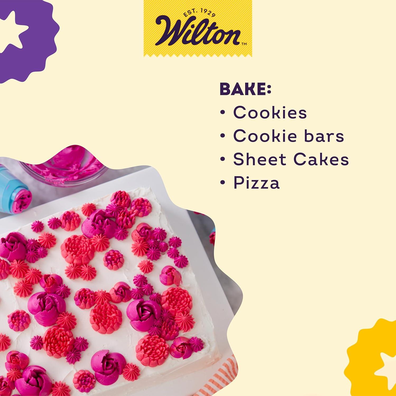 image:imageWilton Performance Pans Aluminum Medium Sheet Cake Pan 11 x 15Inch11 by 15 by 2Inch