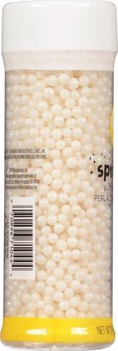 image:imageWilton Pink Sugar Pearls 5 ozWhite