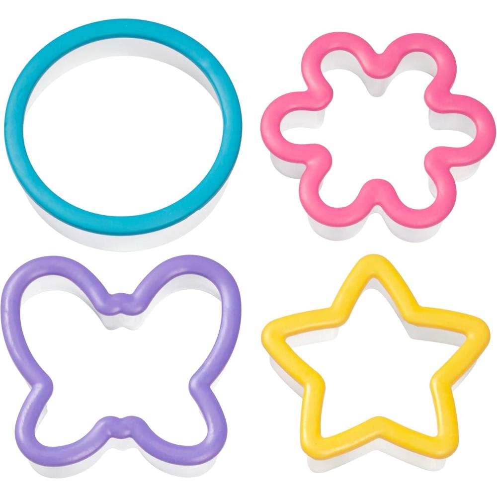 image:imageWilton 4Piece Comfort Grip Cookie Cutter Set Assorted