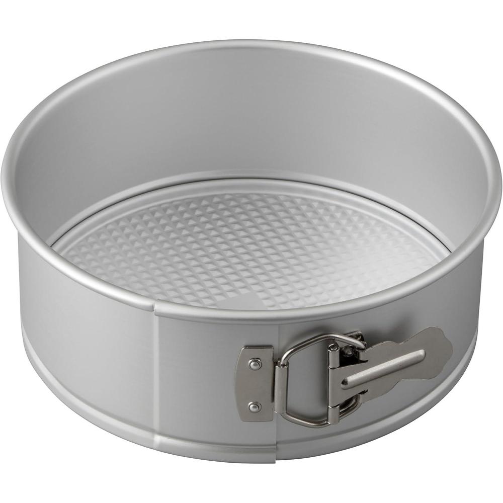 image:imageWilton Aluminum Springform Cake Pan LeakResistant Bakeware for Cheesecakes Durable Even Heating RustResistant Easy Release 9 in Package May Vary8