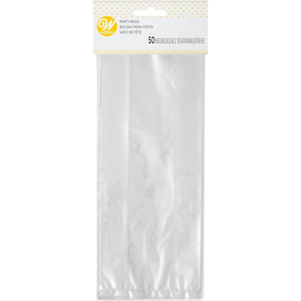 image:imageWilton Clear Treat Party Bags 4 x 95 in 150 Pack50 Pack