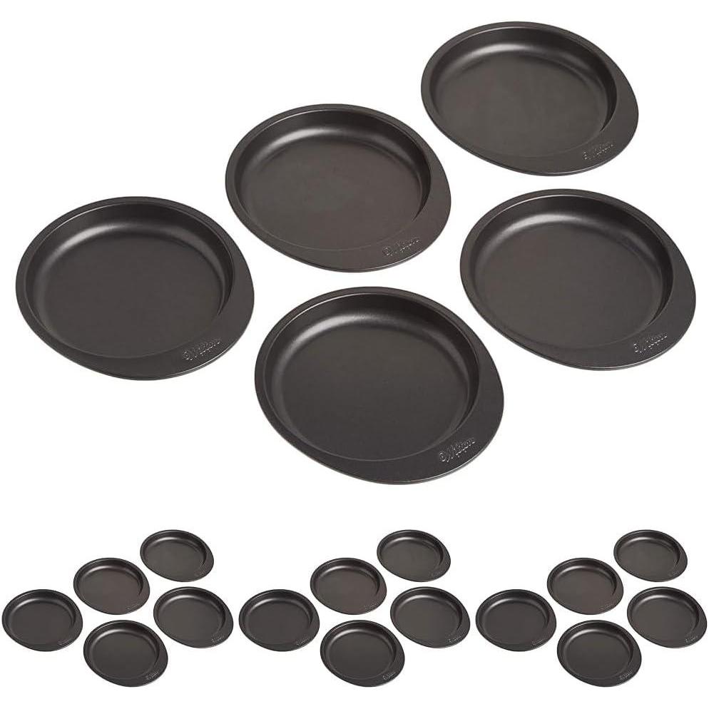 image:imageWilton Easy Layers 5Piece Layer Cake Pan Set 6Inch Steel6Inch Pack of 4