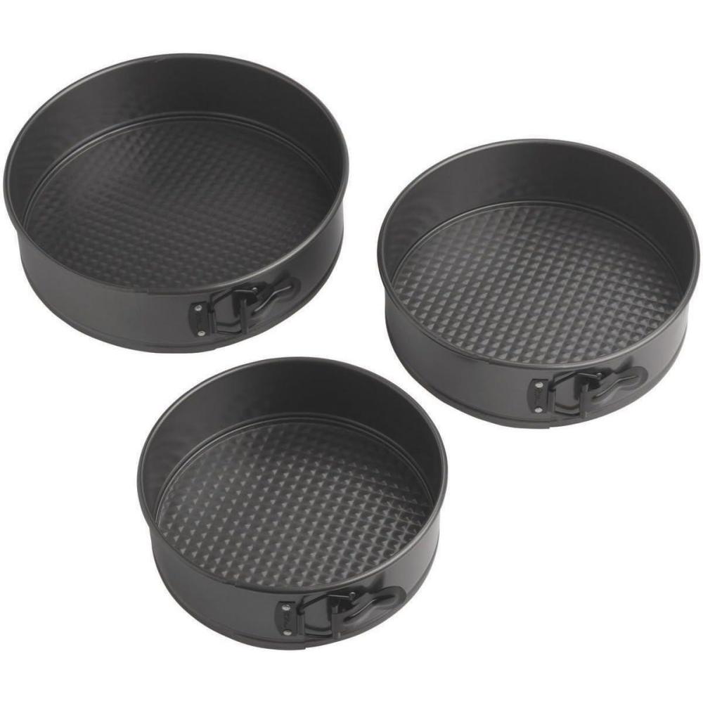 image:imageWilton Gold NonStick 8910 in Springform Cheesecake Pan Set Stainless Steel Bakeware Made without PFAs Packaging May Vary