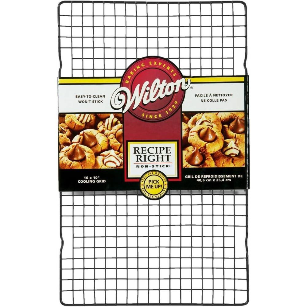 image:imageWilton Recipe Right 16 Inch x 10 Inch NonStick Cooling Grid Black16L x 10W