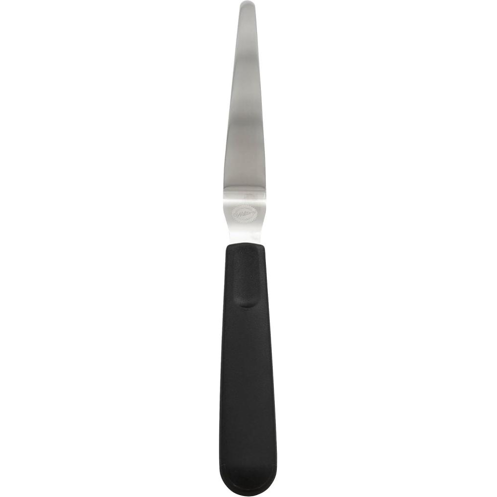 image:imageWilton Tapered Icing Spatula 9Inch Stainless Steel Cake Decorating Tool for Frosting amp Buttercream Blacksmall