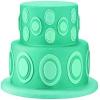 Wilton 6-Piece Nesting Fondant Double Sided Cut Out Cutters, Oval