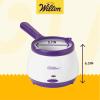 Wilton Candy Melts Melting Pot, Perfect for Strawberries and Cakepops, 2.5-cup Capacity, Packaging May Vary(2.5 cups)