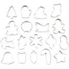 Wilton Christmas Cookie Cutter Set, Holiday Baking & Decorating for Gingerbread & Sugar Cookies, 18 Piece, Metal