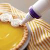 Wilton Dessert Decorator – The Kit Includes a Plunger-Style Tool, 2 Couplers, 1 Fill Tip, 4 Decorating Tips, Plastic, White & Purple(Each)
