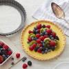 Wilton Excelle Elite Non-Stick – Non-Stick Tart and Quiche Pan with Removable Bottom, 9-Inch, Steel