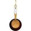 Wilton Gold Measuring Cups – Add This Essential Tool Set to Your Kitchen for Measuring Dry Ingredients, Key Ring for Easy Storage and Organization, Set of 4