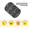 Wilton Gold Non-Stick 2 Piece Donut Pan Set, Stainless Steel Bakeware, Made without PFAS, Packaging May Vary(2 Pack)