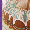 Wilton Gold Non-Stick 9.49 in Fluted Tube Cake Pan, Stainless Steel Bakeware, Made without PFAS, Packaging May Vary(Single pack)