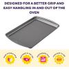 Wilton Gold Premium Non-Stick Warp-Resistant Bakeware, Made without PFAs, Large Cookie Sheet, 17.25 x 11.5 in, Packaging May Vary