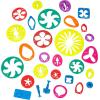 Wilton Gum Paste Flower Cut-Outs Set – Make Gorgeous Gum Paste Flowers for Your Desserts, Instruction Book Included for Gum Paste Flowers, 28-Piece