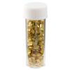 Wilton Heart Edible Accents, Shimmering Gold Cake Decorations for Cupcakes, Cookies & Desserts, 0.06 oz, Gold