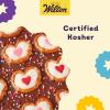 Wilton Jumbo Heart Sprinkles, Heart-Shaped Sprinkles for Valentine’s Day Cakes, Cupcakes & Cookies, 3.2 oz, Red and Pink