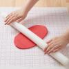 Wilton Large Fondant Rolling Pin with Guide Rings – Fondant Roller Ideal for Rolling Large Amounts of Fondant on Tiered Cakes, 20-Inch(20-Inch)