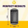 Wilton Perfect Results Premium Non-Stick Bakeware – Meatloaf Pan Set, Reduce the Fat and Kick Up the Flavor, 2-Piece Set(Gray)