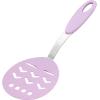 Wilton Purple Egg Plastic Turner/Spatula Silicone Handle