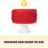 Wilton Red Fondant for Cake Decorating Premade, Vanilla Flavored, Easy to Roll & Ready to Use, 23.9 oz.