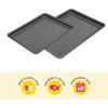 Wilton Silver 2- Piece Non-Stick Baking Sheet Set, Stainless Steel Bakeware for Baking and Roasting, Made without PFAS