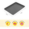 Wilton Silver Non Stick Medium Baking Sheet, 15.25 x 10.25 Inch, Cookie Sheet for Baking, Roasting, Sheet Pan Meals, Made without PFAS, Durable Steel, Even Heating