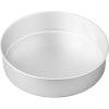 Wilton 10 in. Round Cake Pan, 3 in. Deep Aluminum Bakeware for Tall Cakes, Rust-Resistant, Even Heating, Professional Quality(12 inches)