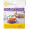 Wilton Bake-Even Cake Pan Strips – Use Cake Strips on Baking Pans for Evenly Baked Cakes, 6-Piece Set, (2) 35 x 1.5-Inch, (2) 25 x 1.5-Inch and (2) 10 x 1.5-Inch(6-Pc.)