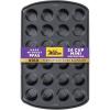 Wilton Gold Non-Stick 24-cup Muffin Pan, Stainless Steel Bakeware, Made without PFAs, 16 x 10 x 1 in., Packaging may Vary(MINI)