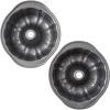 Wilton Gold Non-Stick 9.49 in Fluted Tube Cake Pan, Stainless Steel Bakeware, Made without PFAS, Packaging May Vary(Multi pack)