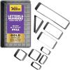 Wilton Gold Premium Non-Stick Warp-Resistant Bakeware, Made without PFAs, DIY Cake Numbers and Letters Set, Packaging May Vary(Celebrations Set)