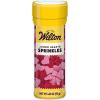 Wilton Jumbo Heart Sprinkles, Heart-Shaped Sprinkles for Valentine’s Day Cakes, Cupcakes & Cookies, 3.2 oz, Red and Pink