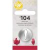 Wilton Open Star Tip Number 32, Piping Tip For Standard Decorating Bags And Couplers, Stainless Steel(No 104 – Petal)