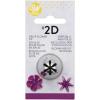 Wilton Open Star Tip Number 32, Piping Tip For Standard Decorating Bags And Couplers, Stainless Steel(No 2D – Drop Flower)