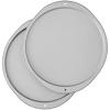 Wilton Recipe Right 12-Inch Pizza Pans, 2-Piece Set, Steel(12 Inch – 12 Pack)