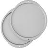 Wilton Recipe Right 12-Inch Pizza Pans, 2-Piece Set, Steel(12 Inch – 2 Pack)