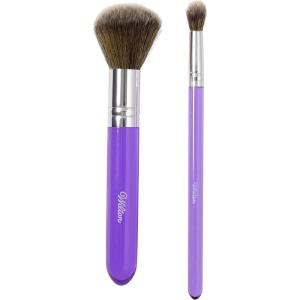 Wilton 2-Piece Dusting Brush Set – Apply Color Accent to Cakes with These two Brushes for Cake Decorating, Soft & Easy-To-Clean Baking Brushes(2-Pc.)