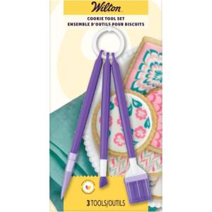 Wilton Cookie Decorating Supplies Tool Set, 3-Piece