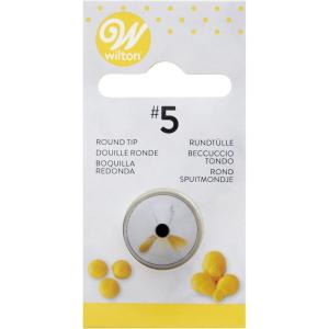 Wilton Decorating Tip, No.5 Round