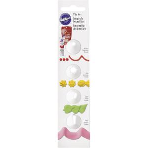 Wilton Icing Tip Set(1 Count (Pack of 1))