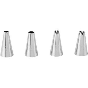 Wilton Large Decorating Tip Set, 4-Piece