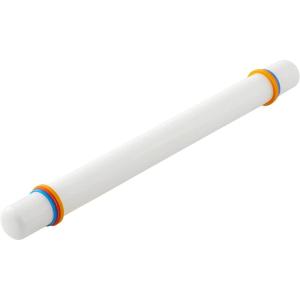 Wilton Large Fondant Rolling Pin with Guide Rings – Fondant Roller Ideal for Rolling Large Amounts of Fondant on Tiered Cakes, 20-Inch(2 ” w/Rings)