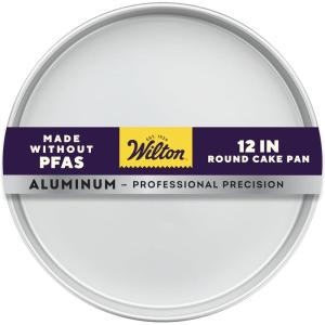 Wilton Performance Pans Aluminum 12-inch Round Cake Pan(12″)