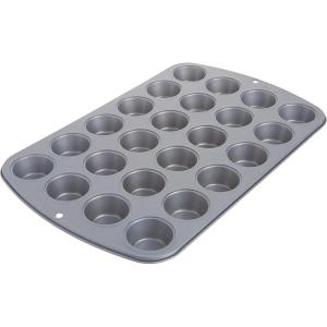 Wilton Recipe Right 24 Cup Mini Muffin Pan(Mini – 24 Cup)