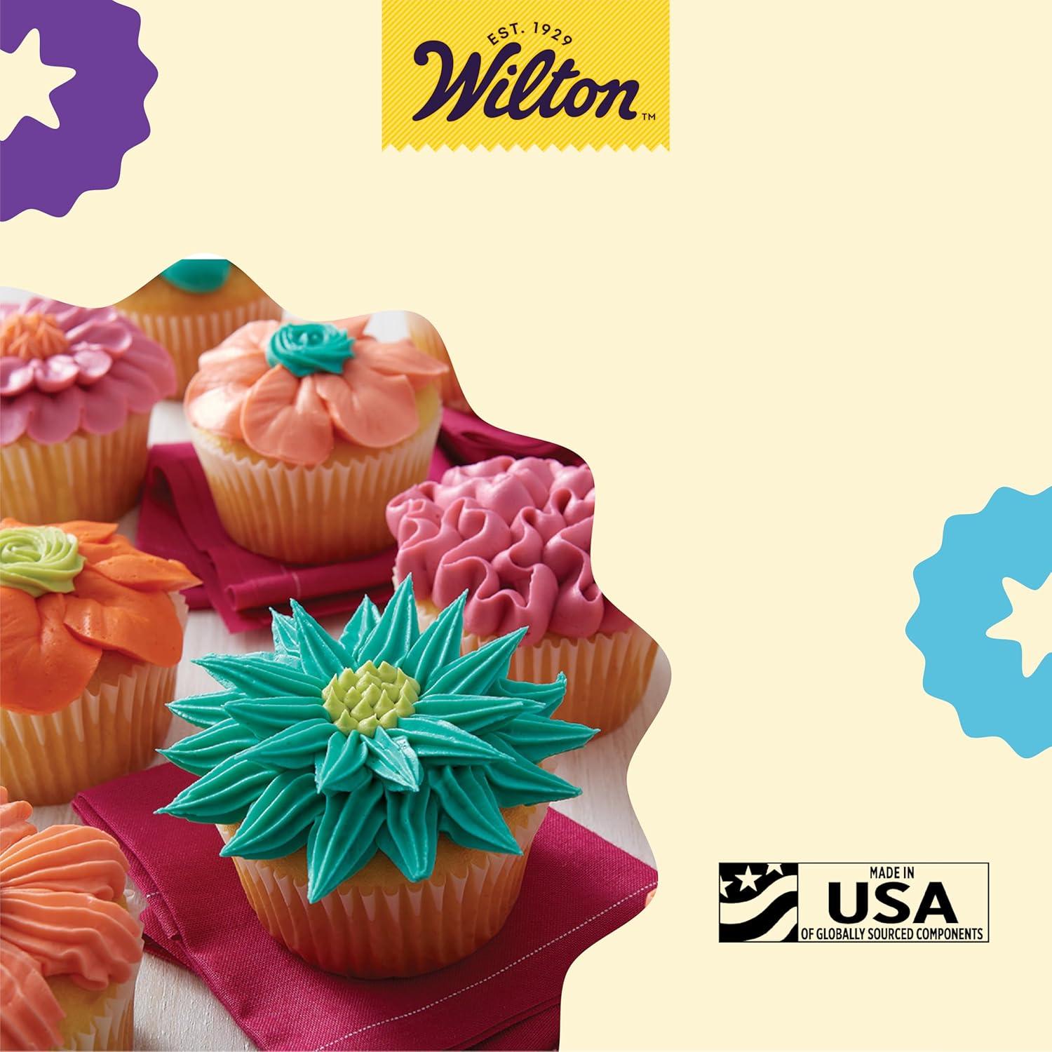 image:imageWilton 8Count Icing Colors for Cakes amp Cupcakes GelBased Colors for Frosting  Note that Packaging May VaryIcing Colors