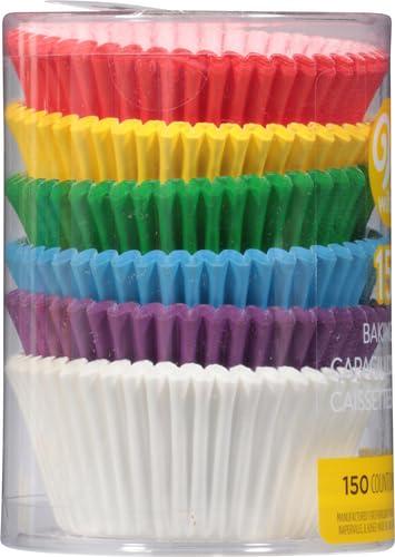 image:imageWilton Baking Cups Rainbow Assorted 150 ct